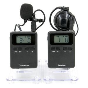 Hot Sale Portable Wireless Transmitter And Receiver Tour Audio Guide System For