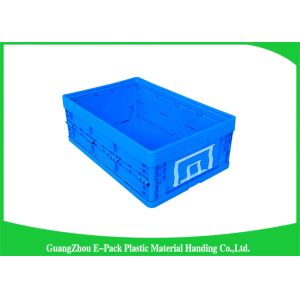 Collapsible Plastic Stackable Containers / Virgin PP foldable plastic crates