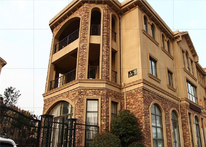 Building Artificial Scattered Stone With Moulding Of Different Shapes For Wall Cladding Decoration