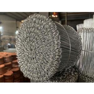 China 304 Stainless Steel Double Loop Rebar Tie Wire 16 Gauge 1.5mm Dia factory