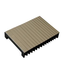China CNC Linear Guide Rail Dust Bellow Cover Nylon Cloth Guide Cover Telescopic Organ Flexible factory