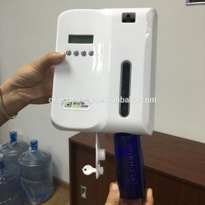 China Hotel Scent Air Machine Stand Alone Scent Perfume Dispenser 120ml Plastic Bottle factory