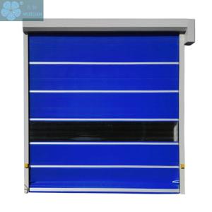 China Food Factory Automatic Rapid Roller Shutter Door PVC Fast Gate/Rapid Speed PVC Plastic Fast Rolling Door factory