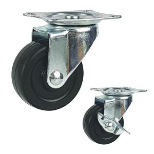China 2 Inch 66LBS Swivel Plate Caster Wheels light duty factory