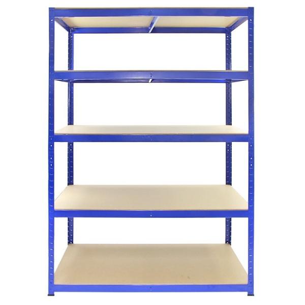 Steel Boltless Storage Rack Display Storage Equipment 5 Tier Steel Warehouse