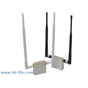 China 16km QPSK Wireless MAVLINK Video Transmitter 0ms Latency With RJ45 RS232 Port factory