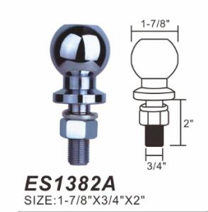 China Solid Steel Trailer Hitch Ball / Tow Hitch Ball Cold Forged For Superior Strength factory