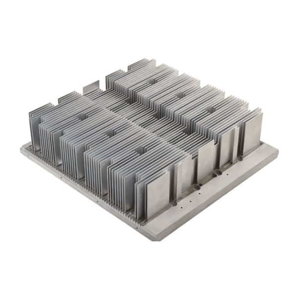 China Anodised Bonded Fin Aluminum Heat Sinks Thermal Conductive Epoxy factory