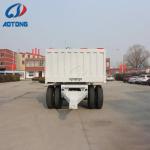 2/3 Axle Dump Draw Bar Trailer Full Trailer with 28 Ton Two Speed Landing Gear