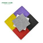 Factory delivered sound absorbing fiber cement acoustic wall gymnasium custom