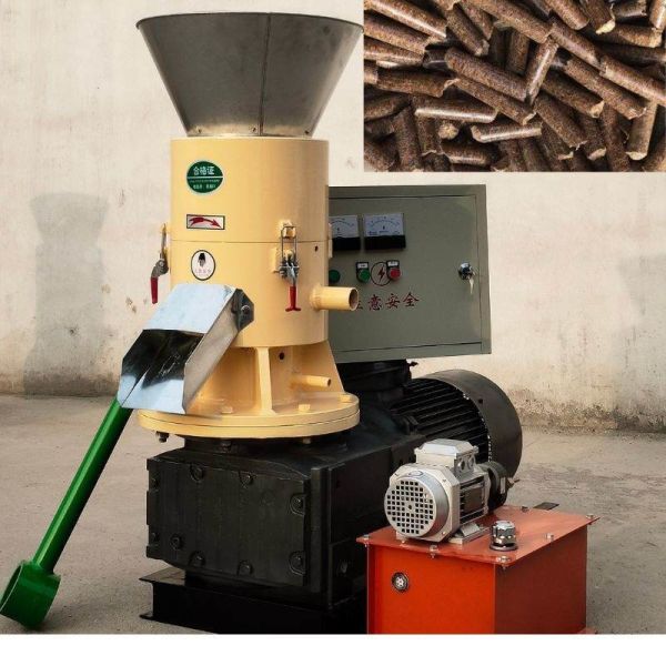 China 500kg/H Wood Pellet Machine Biomass With CE Adjustable 6-12mm factory