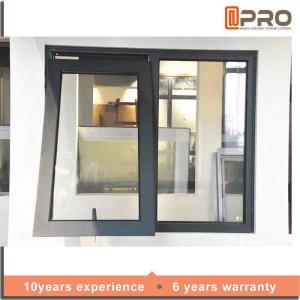 China Space Saving Aluminium Awning Windows With Heat Strengthened Glass metal awning windows replacement awning windows factory