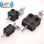 Single Hole Construction Type Rru Fiber Power Cable Clamp Feeder Clamp OEM/ODM