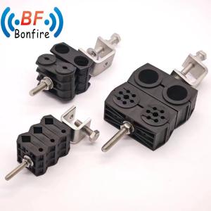 China Single Hole Construction Type Rru Fiber Power Cable Clamp Feeder Clamp OEM/ODM Production factory