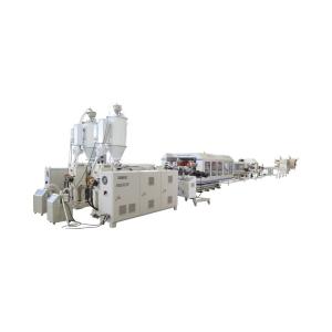 China Double Layer PE Flexible Corrugated Pipe Manufacturing Line For Small Diameter Pipes factory