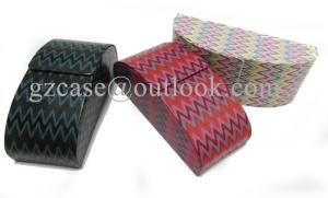 China hand made large size eyeglasses cases factory