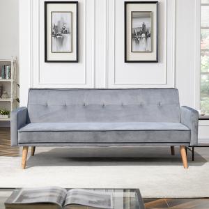 China Factory Supply Cheap Price One Box Package Modern Fabric Folding Sofa Bed For Living Room Furniture factory