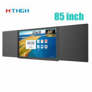 China Intelligent Digital Blackboard Wireless 85 Inch Dual System Teaching Solution factory