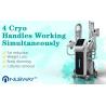 Buy cheap Cryolipolysis body slimming machine with 4 cryo handles / 4 cryo handles can from wholesalers