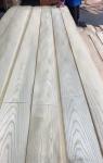 OEM White Ash Wood Veneer Crown Cut 0.45mm Thickness 2500m+ length