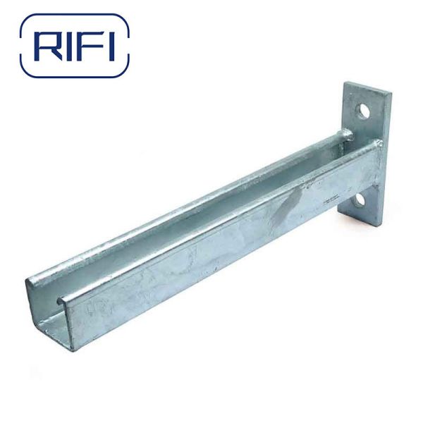 China 300mm Strut Wall Bracket Customize Cantilever Support Bracket factory