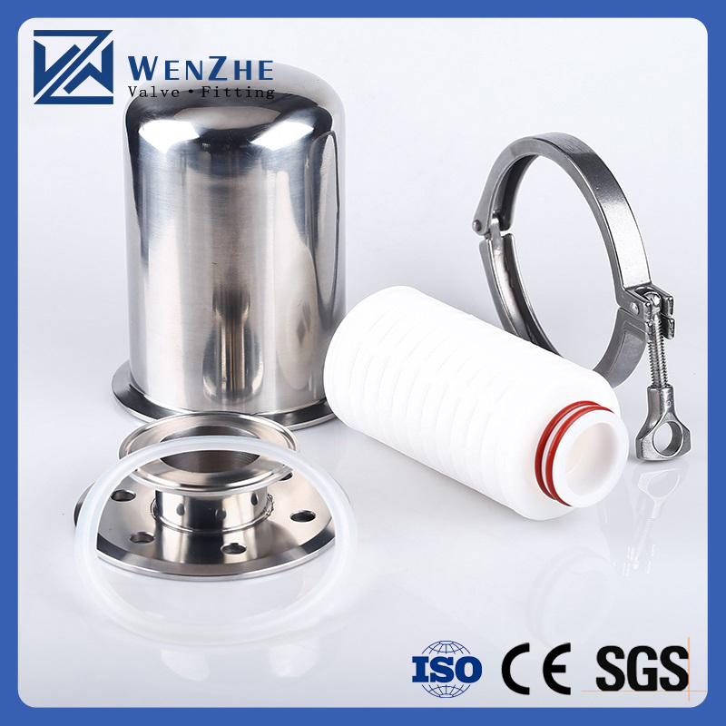 1.0"-2.0" Sanitary 304 316L Stainless Steel Adjustable Safety Pressure Reducing Valve