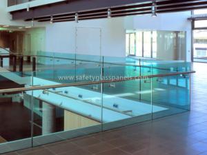 China Tinted Tempered Architectural Glass Balustrade Frameless Glass Fencing factory