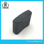 Arc Shaped Permanent Ferrite Magnet For Ceiling Fan Motor SGS Certification