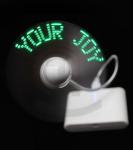 Handheld USB LED Message Fan For Concerts, Party, Night Clubs, Music Festivals