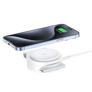 China 3-in-1 Foldable Wireless Charger For Apple Watch Indicator Light Included factory