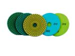 4 Inch Wet and Dry 3 Steps Flexible Polishing Pad Granite and Marble Stone