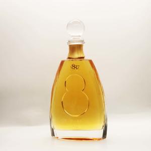 China 0.75L Brandy Glass Bottle 240mm High factory