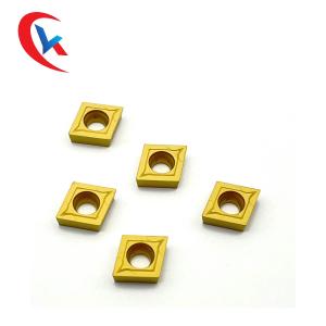 China CCMT120404 Tungsten Carbide Inserts Special Chemical Coating For Steel Parts factory