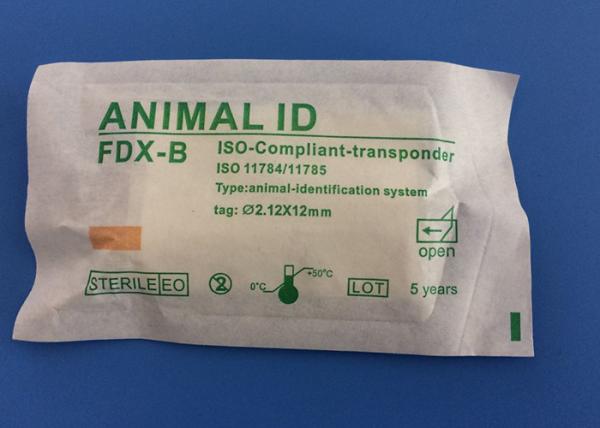Animal ID Microchip Needle 134.2khz ISO Standard Microchip With Injector