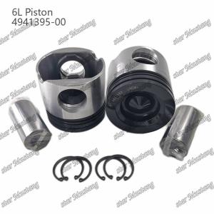 China Piston 6L 4941395 4941395-00 For Cummins Diesel Engine Repair Parts factory
