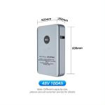Wall Mounted Lithium Battery 51.2V 200ah 10Kwh Chargeable LiFePo4 Battery Pack