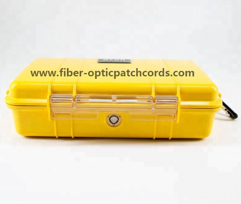 OTDR Launch Cable Box Waterproof OTDR Fiber Ring Box Dummy Fiber Single / Multi Mode