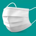 Health Care Disposable Surgical Face Mask , 3 Ply Non Woven Fabric Earloop Mask
