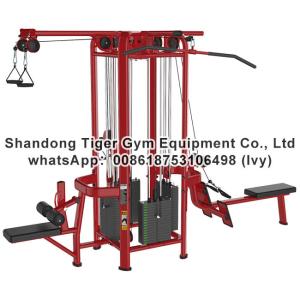 China Gym Fitness Equipment Single / Three / Four / Five / Eight Station Multi-Jungle factory