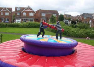 China Ultimate Duel Inflatable Gladiator Arena Crazy 30FT Diameter factory