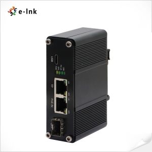 Mini Industrial Gigabit Ethernet PD Switch with Type-C Output
