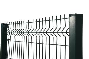 China Iron 3d V Mesh Curved Wire Mesh Fence Powder Coated factory