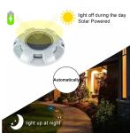 Aluminum Wireless Solar Deck Light Weather Resistant Marine Dock High Bearing