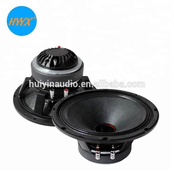 China 10 inch coaxial speaker Professional speaker driver 250WRMS 10" speaker factory