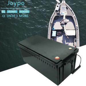 China 12V Lithium Deep Cycle Battery 100Ah 200Ah LiFePO4 For Marine Solar factory