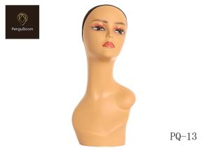 China Pq-13 Female Standing Wig Training Mannequin Contemporary Makeup For Hat Display factory