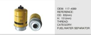 China GOOD QUALITY FILTER AUTO FUEL WATER SEPARATOR 117-4089 factory
