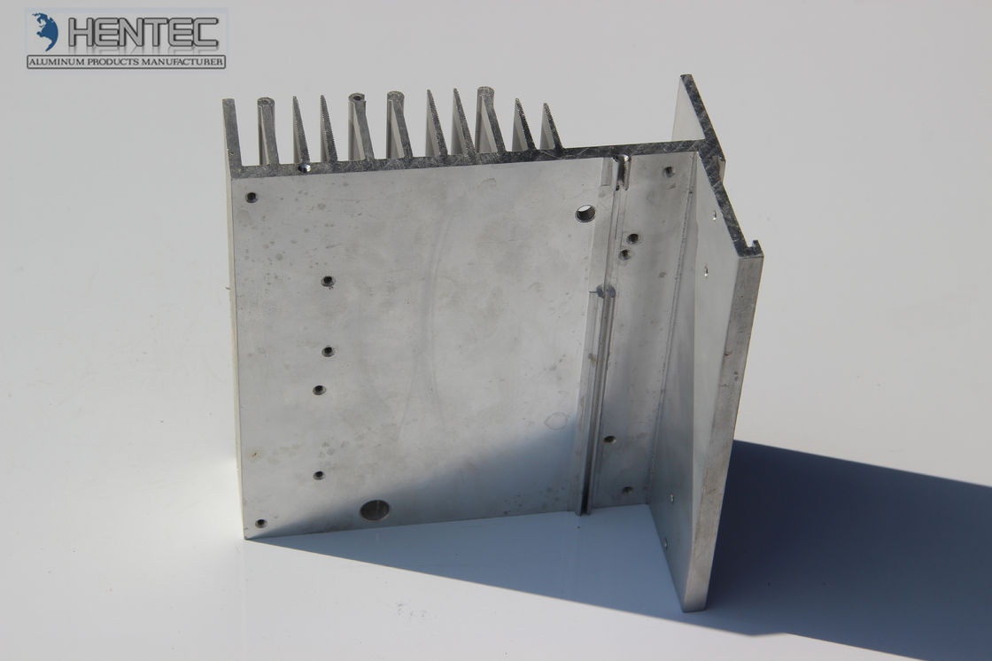China 6063 / 6005 Aluminum Heatsink Extrusion Profiles With Bending Polishing on sale