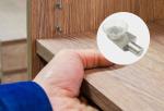 8*23mm Industrial Plastic Shelf Support Pegs High Performance For Glass Panel