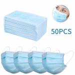Non Woven Disposable Face Mask Dust Protection Hygienic Face Mask CE FDA